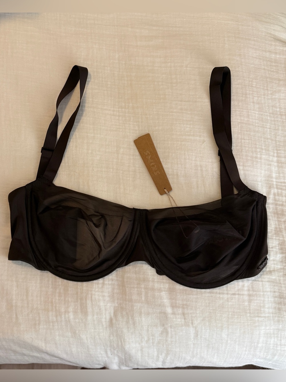 NWT Skims Brown Bra